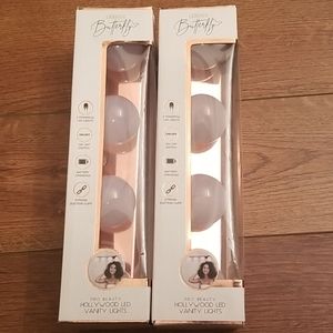 Pro Beauty Hollywood Vanity Lights. Set of 2
